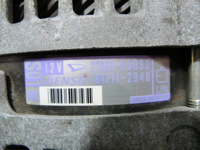 Alternator TOYOTA Pixis 2022 3BD-S700M 27060B5030 - Image 4